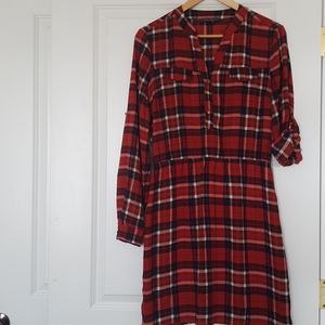 Suzy Shier plaid dress